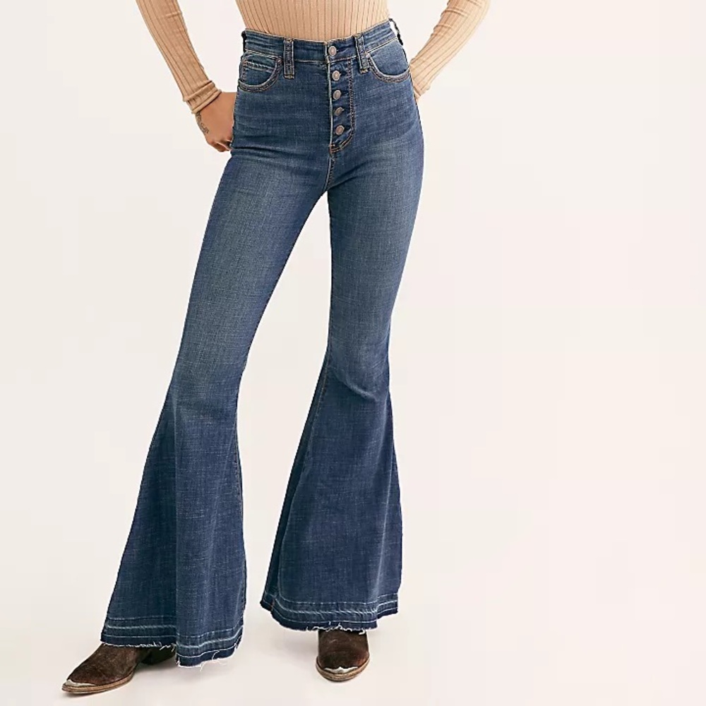 Free People Irreplaceable Flare Jeans